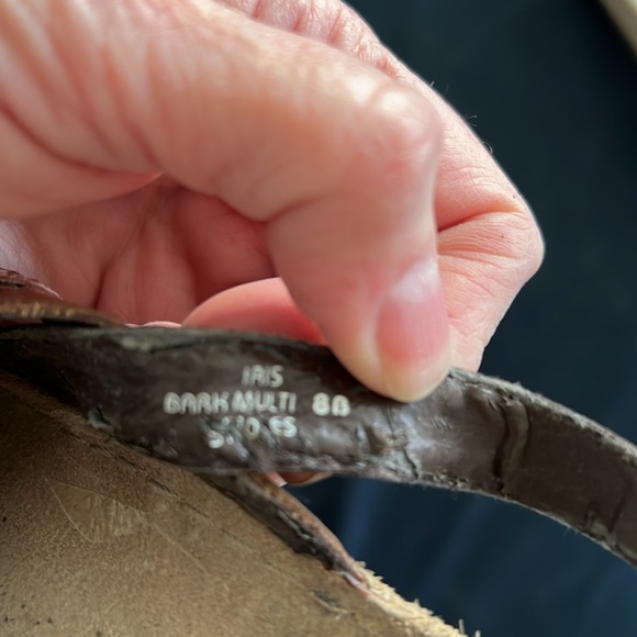 Earth Kalso 8 Sizzle Iris Bark Multi Leather Upper Used Priced to sell no offers - Picture 7 of 7